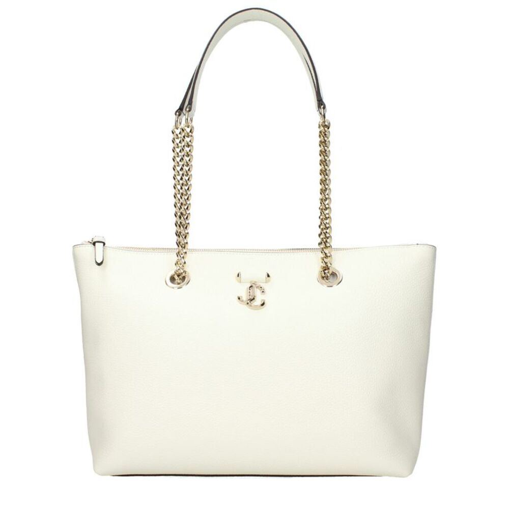 Jimmy Choo White Leather Shoulder Women's Bag